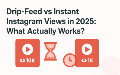 Drip-Feed vs Instant Instagram Views in 2025: What Actually Works?